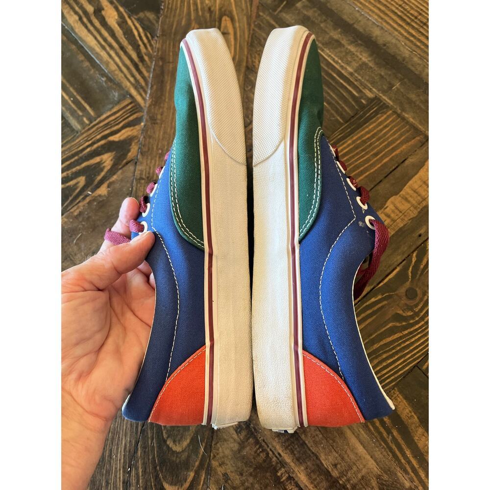 Vans Old Skool Multi Color Skater Low Top Sneaker Shoes Men 8.5 Skateboard Emo - Picture 12 of 12